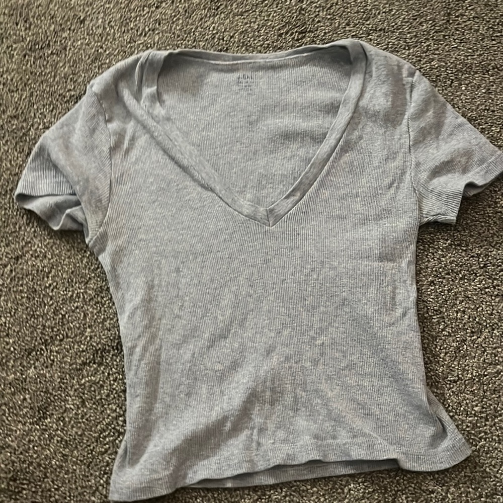 gray brandy melville shirt